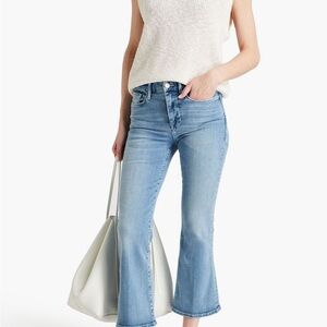 Frame Le Crop Mimi Boot Light Denim